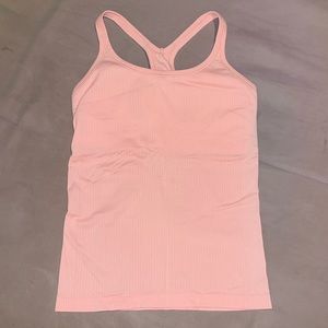 Ebb to Street Lululemon Tank. Size 8. light peach/light pink